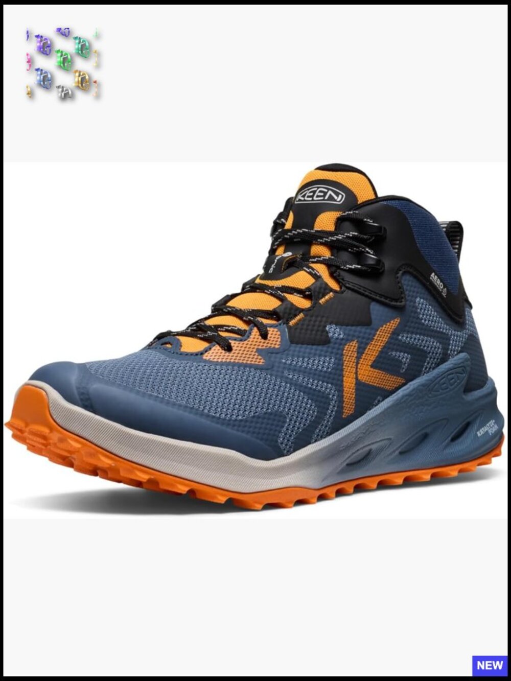 Men's Waterproof Hiking Boots Mid Height All Terrain Comfortable Traction